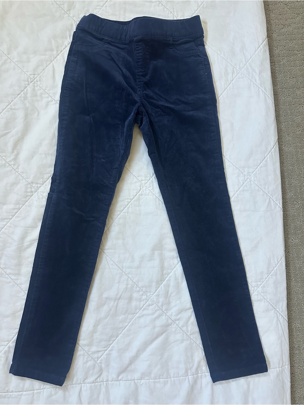 Vineyard Vines Girls Navy Skinny Corduroy Jeans- Sz 8